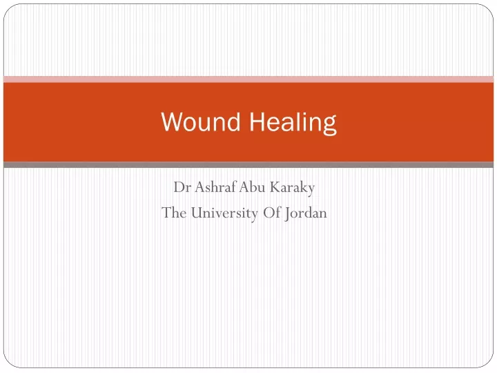 wound healing