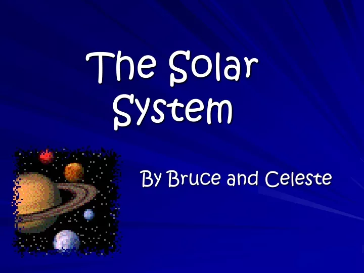 the solar system