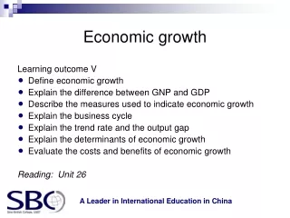 Economic growth