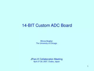 14-BIT Custom ADC Board