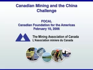 Canada’s Minerals and Metals Value