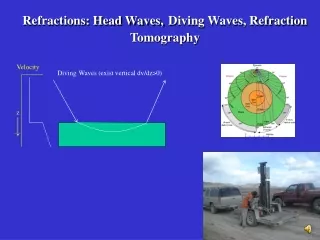 Refractions: Head Waves, Diving Waves, Refraction Tomography
