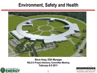 Environment, Safety and Health