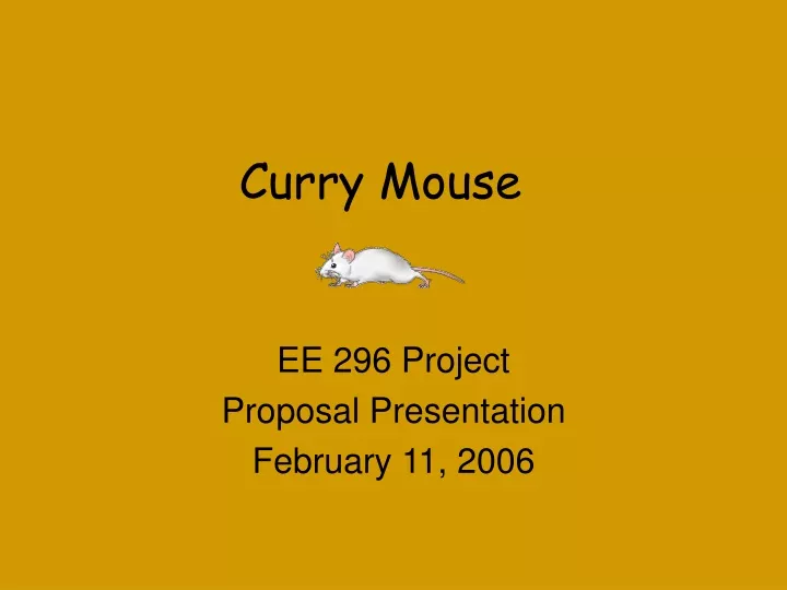 curry mouse