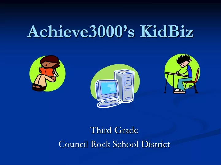 achieve3000 s kidbiz