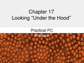 Chapter 17 Looking “Under the Hood”