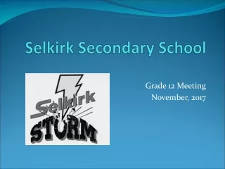 Selkirk Secondary School