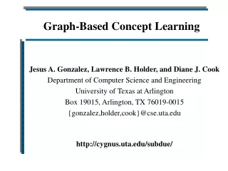 Graph-Based Concept Learning