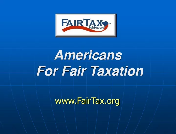 americans for fair taxation