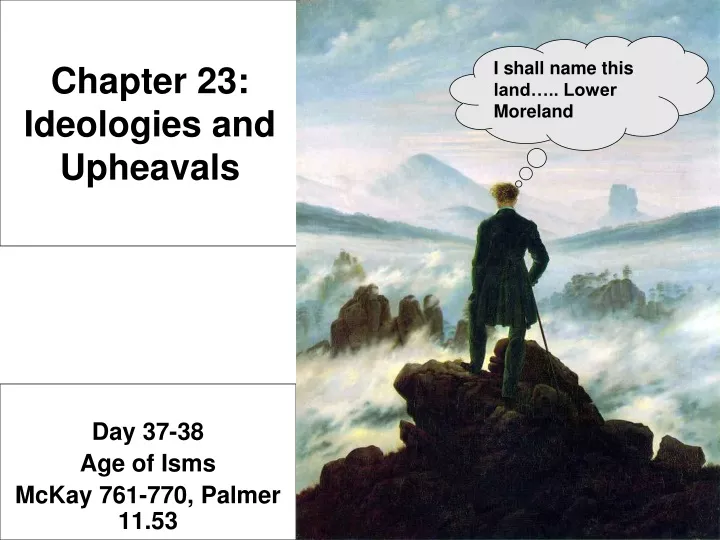 chapter 23 ideologies and upheavals
