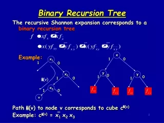 Binary Recursion Tree