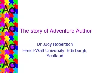 The story of Adventure Author