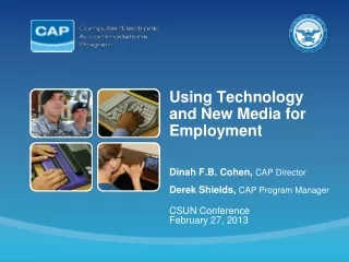 Using Technology and New Media for Employment