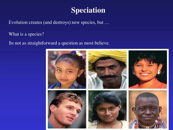 speciation