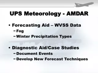 UPS Meteorology - AMDAR