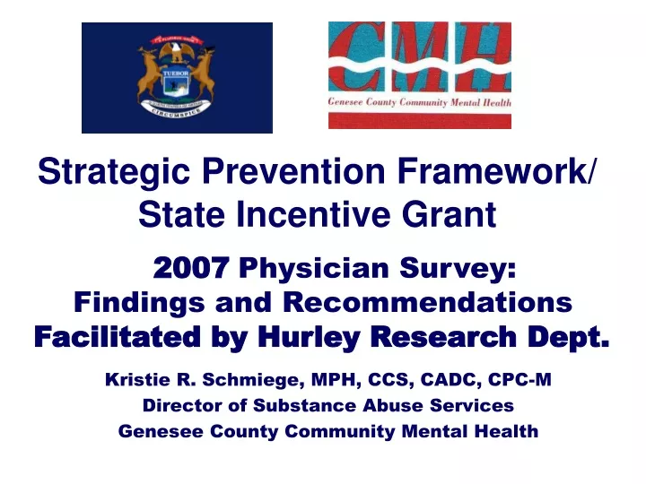 strategic prevention framework state incentive grant