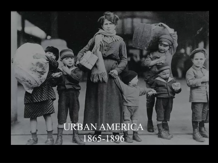 urban america 1865 1896 chapter 10
