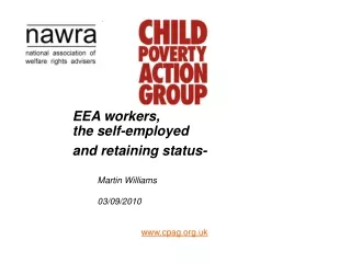 EEA workers, the self-employed  and retaining status-