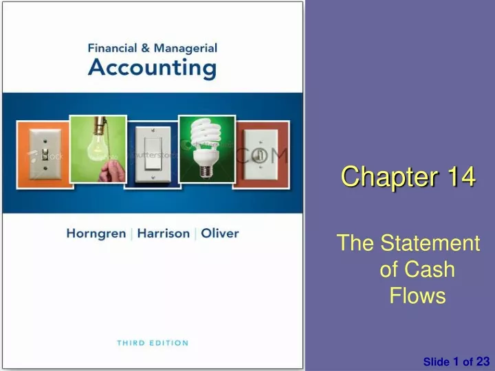 chapter 1 4 the statement of cash flows