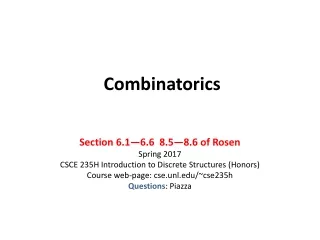 Combinatorics