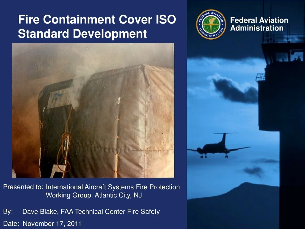 Iso Module For Fire PPT - Fire Containment Cover ISO Standard Development PowerPoint ...