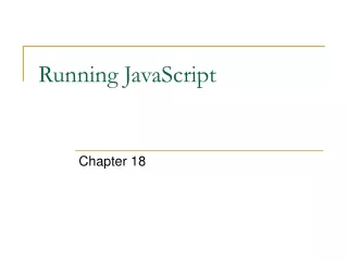 Running JavaScript