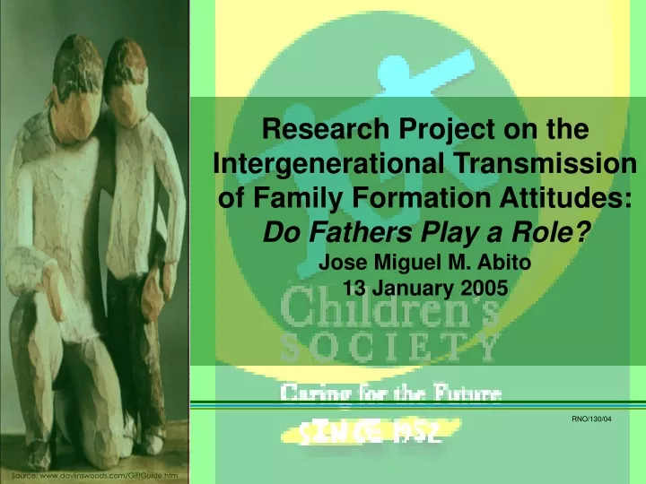 research project on the intergenerational