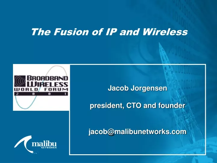 the fusion of ip and wireless