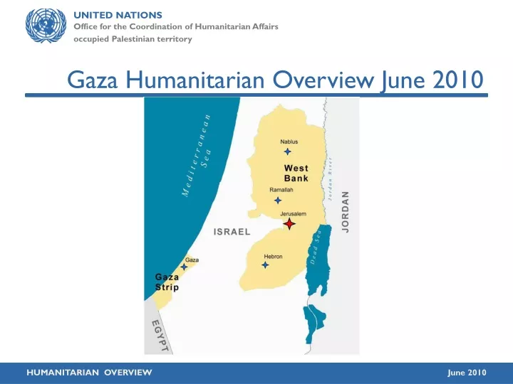 gaza humanitarian overview june 2010