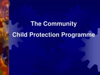 The Community  Child Protection Programme