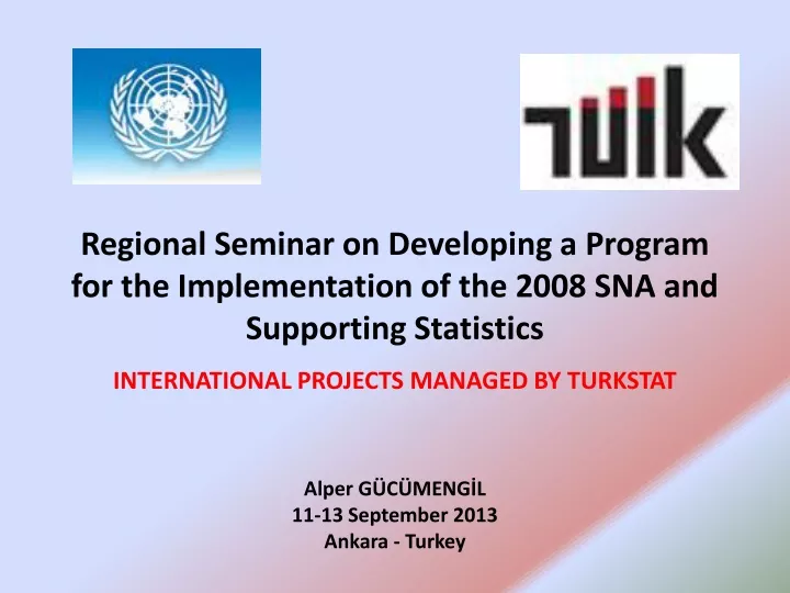 regi onal seminar on developing a program