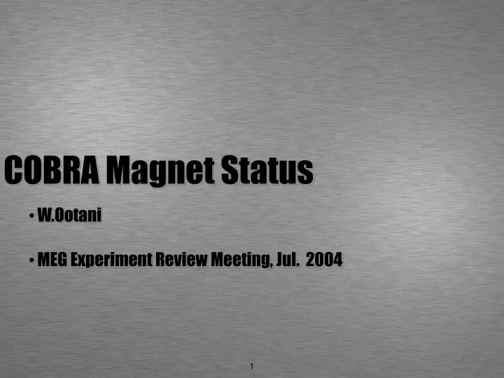 cobra magnet status