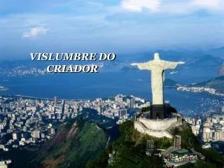 VISLUMBRE DO CRIADOR