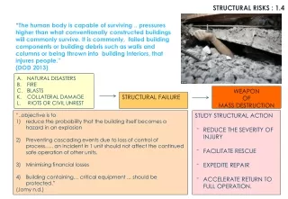 STRUCTURAL RISKS : 1.4