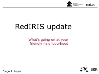 RedIRIS update