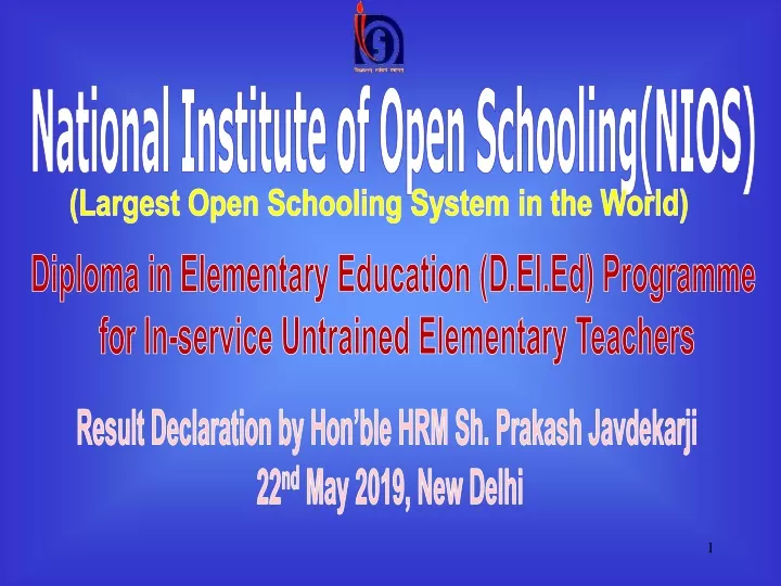 national institute of open schooling nios