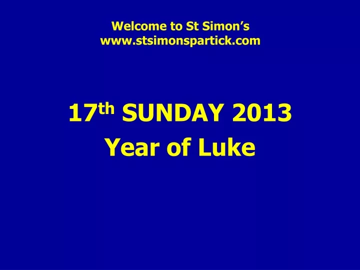 welcome to st simon s www stsimonspartick com