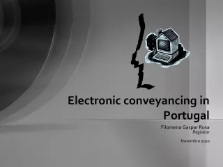 Electronic conveyancing in Portugal