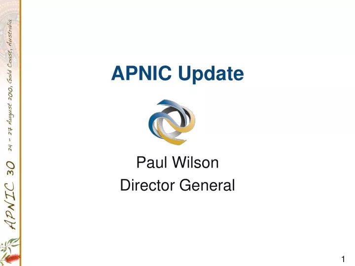 apnic update