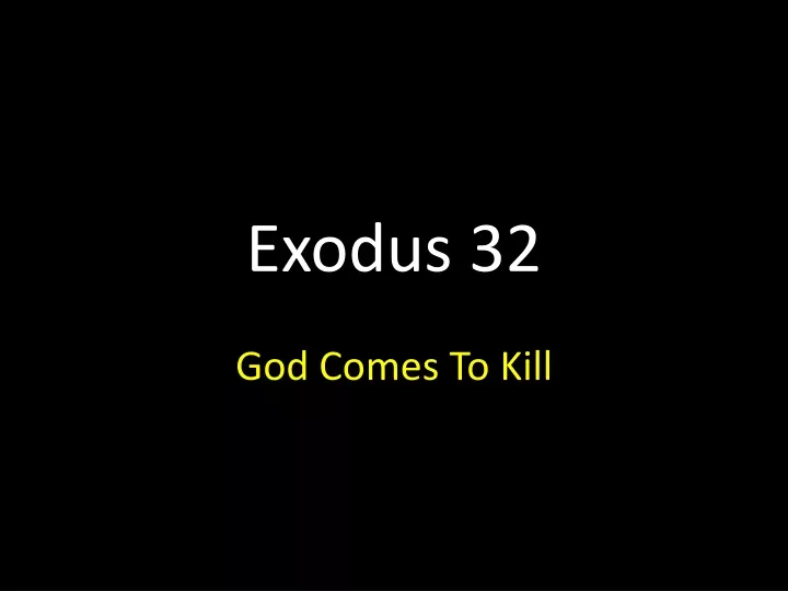exodus 32