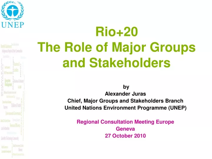 rio 20 the role of major groups and stakeholders