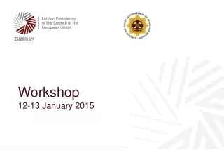 Workshop 12-13 January 2015
