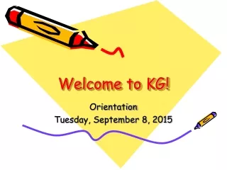 Welcome to KG!