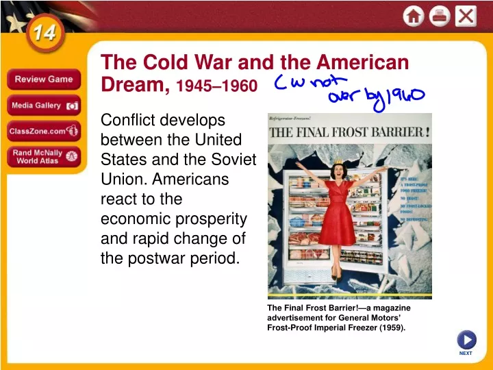 the cold war and the american dream 1945 1960