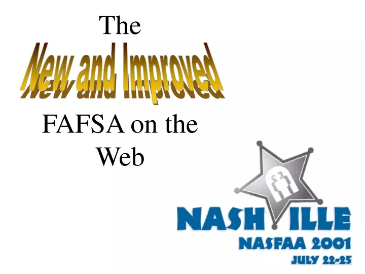 the fafsa on the web