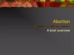 Abortion - slide 1