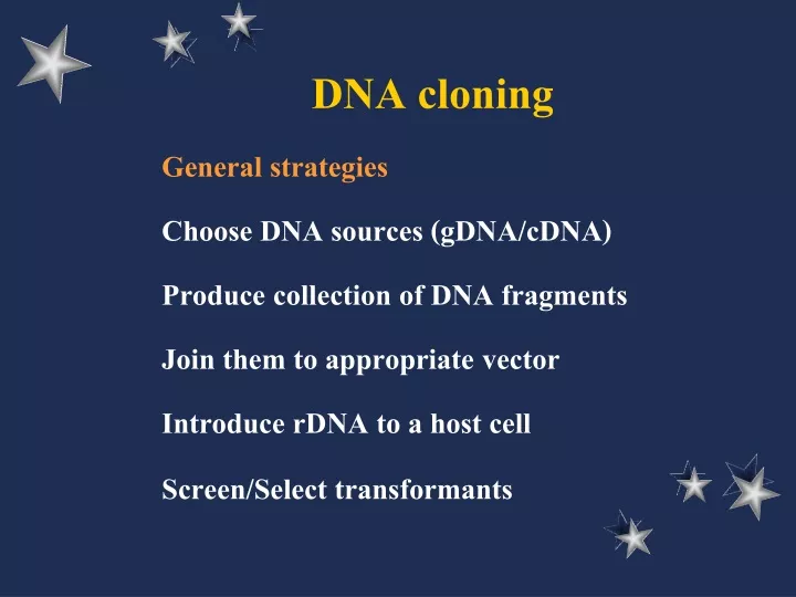 dna cloning
