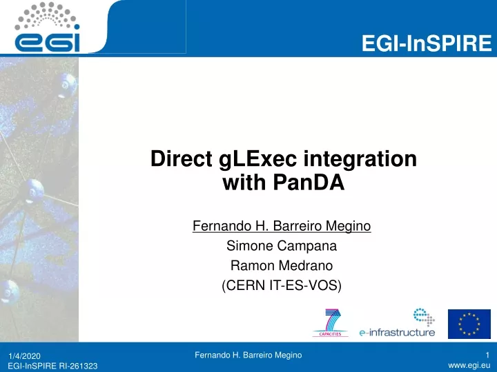 direct glexec integration with panda