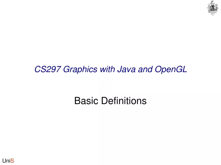 cs297 graphics with java and opengl