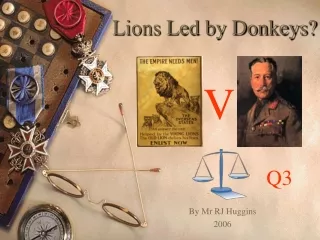Lions Led by Donkeys?